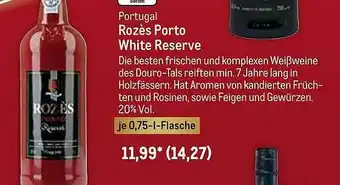 METRO Rozès Porte White Reserve Angebot