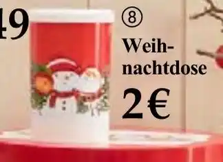 Woolworth Weih- nachtdose Angebot