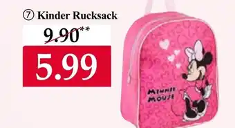 Woolworth Kinder Rucksack Angebot