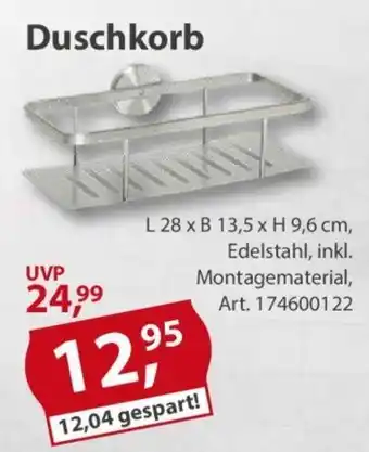 Sonderpreis Baumarkt Duschkorb Angebot