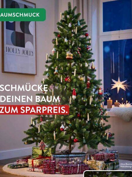 Knstlicher Christbaum Angebot bei Aldi Nord