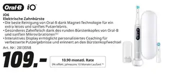 MediaMarkt Oral-b io6 elektrische zahnbürste Angebot