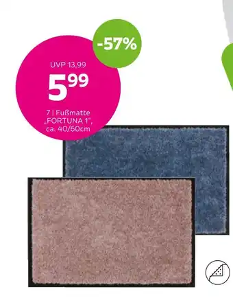 Mömax Fußmatte „fortuna 1“ Angebot