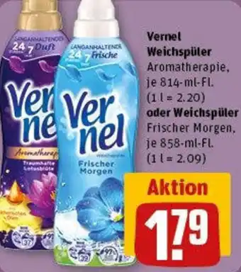 REWE Vernel Weichspüler Angebot