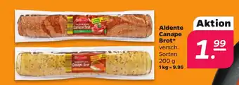 NETTO Aldente Canape Brot Angebot