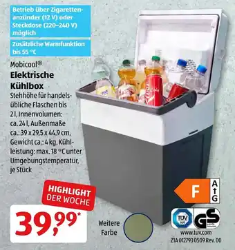 Aldi Süd Mobicool Elektrische Kühlbox Angebot