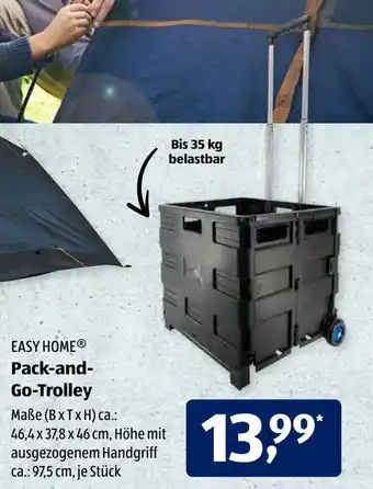 Aldi Süd Easy Home Pack and Go Trolley Angebot