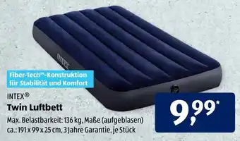 Aldi Süd Intex Twin Luftbett Angebot