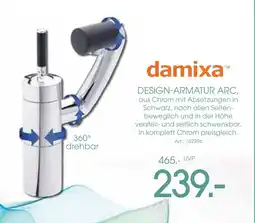 Zurbrüggen Damixa design-armatur arc Angebot