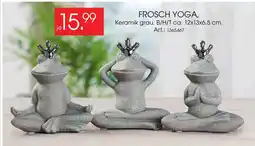 Zurbrüggen Frosch yoga Angebot