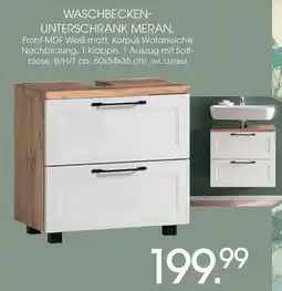 Zurbrüggen Waschbecken-unterschrank meran Angebot