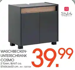 Zurbrüggen Stylife waschbeckenunterschrank cosmo Angebot