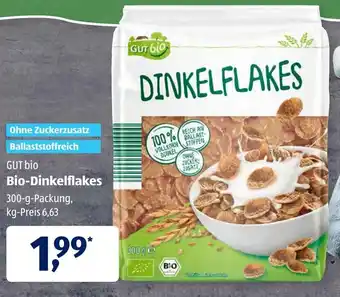 Aldi Süd Gut Bio Dinkelflakes 300g Angebot