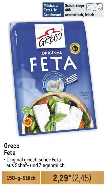 METRO Greco Feta Angebot