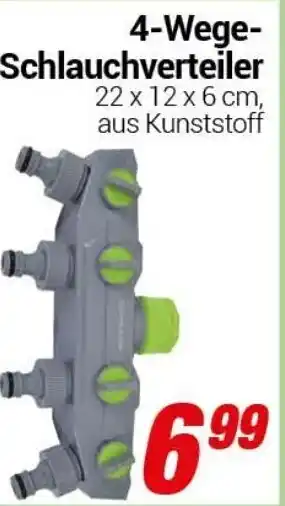 CENTERSHOP 4 Wege Schlauchverteiler Angebot