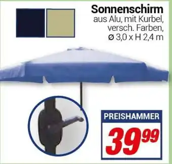 CENTERSHOP Sonnenschirm Angebot