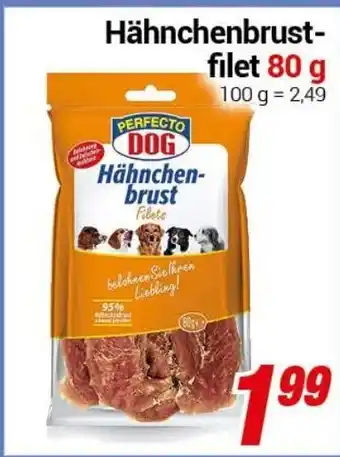 CENTERSHOP Hähnchenbrustfilet  80g Angebot