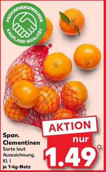 Kaufland Span. Clementinen Angebot