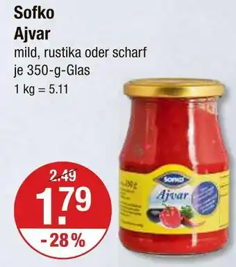 V Markt Sofko ajvar Angebot