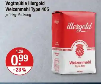 V Markt Vogtmühle illergold weizenmehl type 405 Angebot