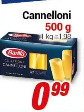 CENTERSHOP Barilla Cannelloni 500g Angebot