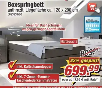 Poco Boxspringbett Angebot