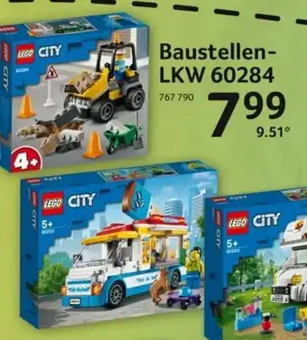 Selgros Lego Baustellen LKW 60284 Angebot