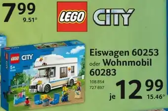 Selgros Lego City Eiswagen 60253 oder Wohnmobil 60283 Angebot