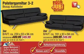 Poco Polstergarnitur 3-2 Angebot