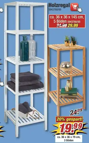Poco Holzregal Angebot