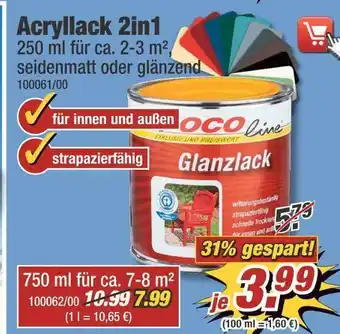 Poco Poco line acryllack 2in1 Angebot