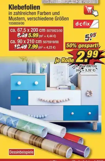 Poco Klebefolien Angebot