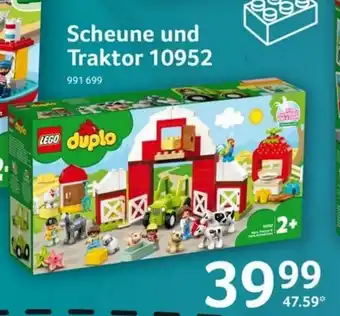 Selgros Lego Duplo Scheune und Traktor 10952 Angebot