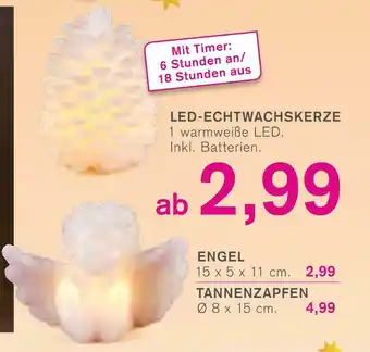 KODi Led-echtwachskerze Angebot