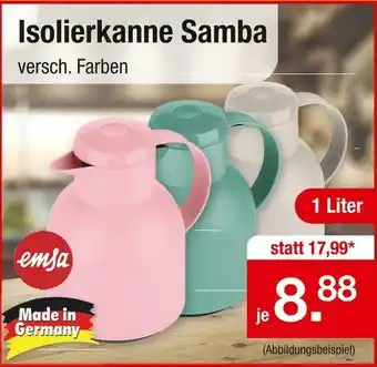 Zimmermann Emsa isolierkanne samba Angebot