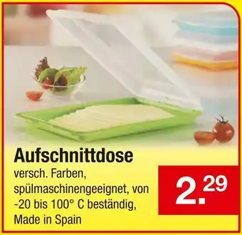 Zimmermann Aufschnittdose Angebot