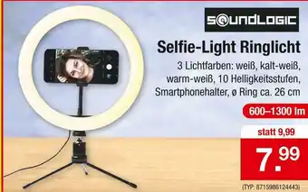 Zimmermann Soundlogic selfie-light ringlicht Angebot