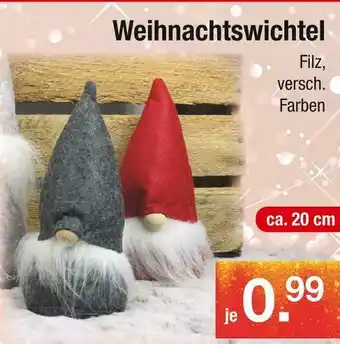 Zimmermann Weihnachtswichtel Angebot