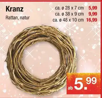 Zimmermann Kranz Angebot