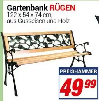 CENTERSHOP Gartenbank Rügen Angebot