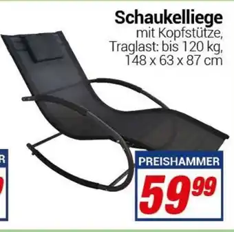 CENTERSHOP Schaukelliege Angebot