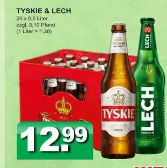 Getränkeparadies Gefromm Tyskie & Lech Angebot