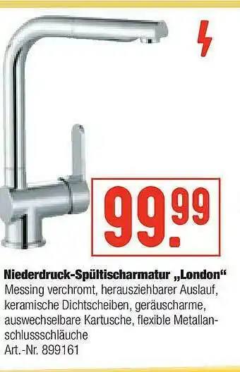 Hellweg Niederdruck-spültischarmatur „london” Angebot