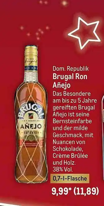 METRO Dom. Republik Brugal Ron Añejo Angebot