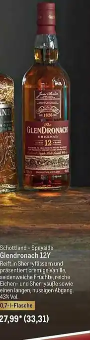 METRO Glendronach 12y Angebot