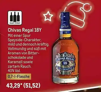 METRO Chivas Regal 18y Angebot