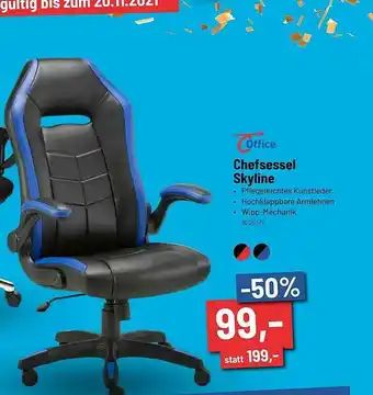 Staples Office Chefsessel Skyline Angebot