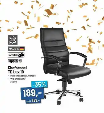 Staples Topstar Chefsessel Td Lux 10 Angebot