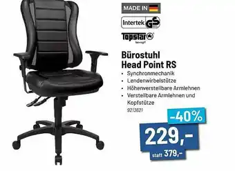 Staples Topstar Bürostuhl Head Point RS Angebot