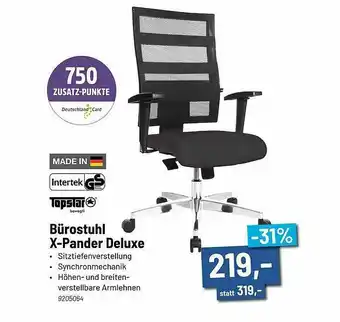 Staples Topstar Bürostuhl X-pander Deluxe Angebot